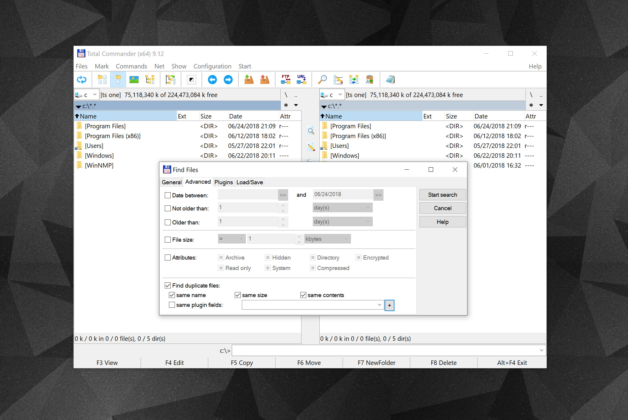 duplicate files windows 10